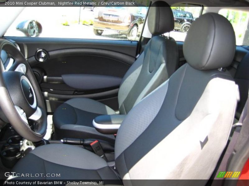 Nightfire Red Metallic / Grey/Carbon Black 2010 Mini Cooper Clubman