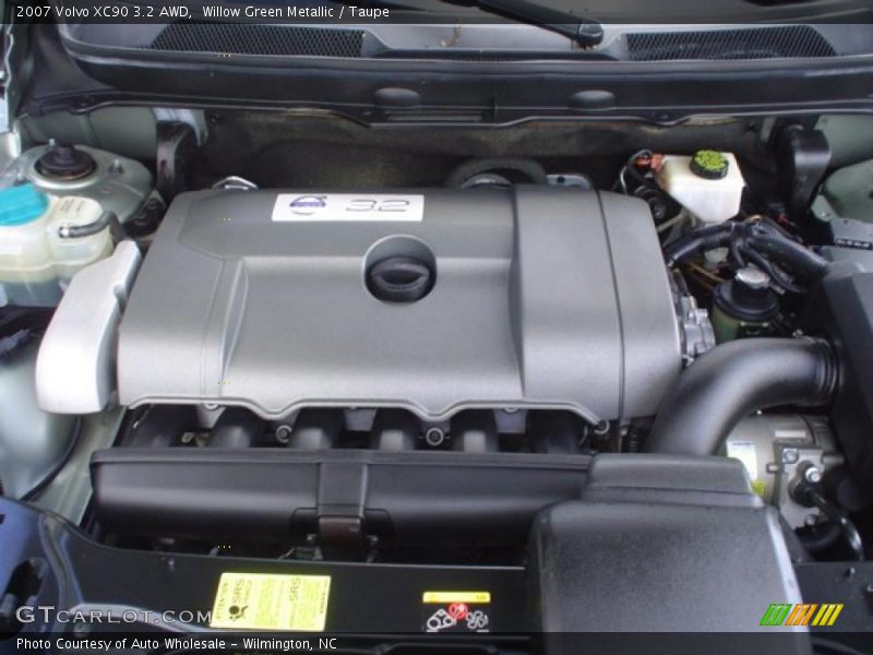 Willow Green Metallic / Taupe 2007 Volvo XC90 3.2 AWD