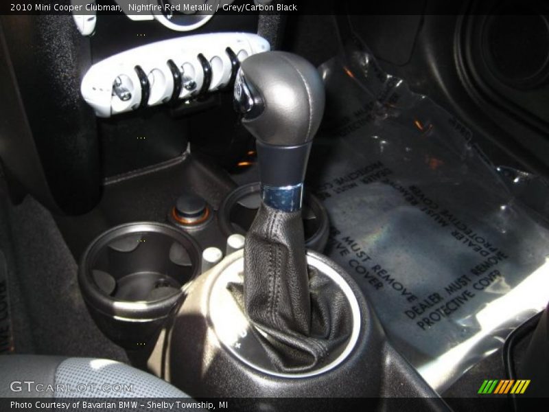 Nightfire Red Metallic / Grey/Carbon Black 2010 Mini Cooper Clubman