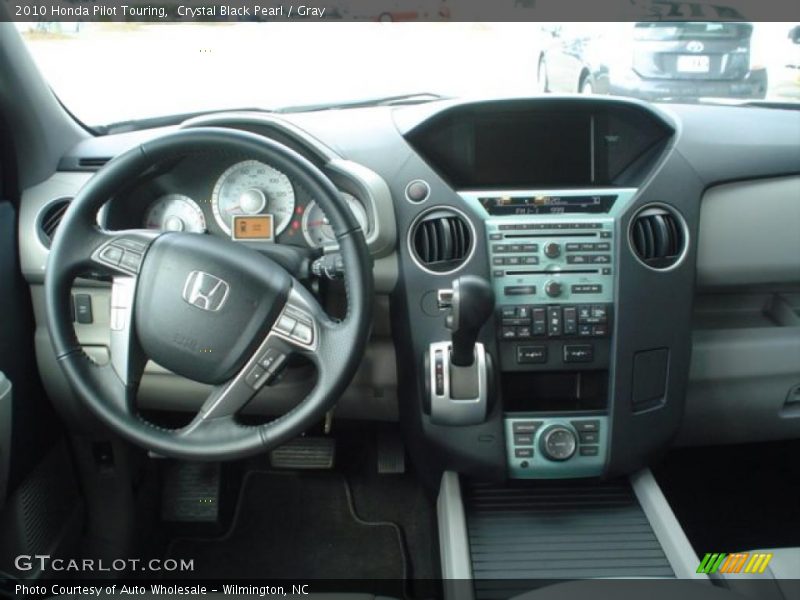 Crystal Black Pearl / Gray 2010 Honda Pilot Touring