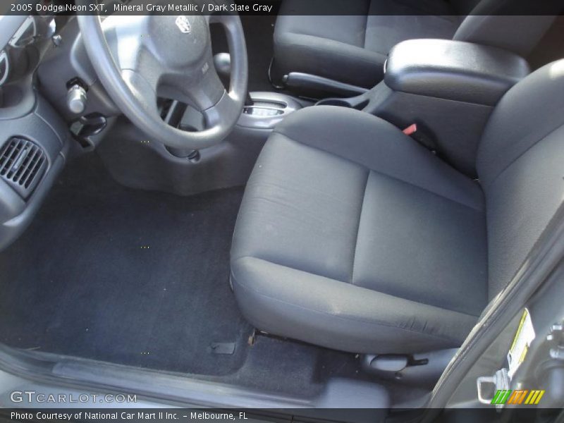 Mineral Gray Metallic / Dark Slate Gray 2005 Dodge Neon SXT