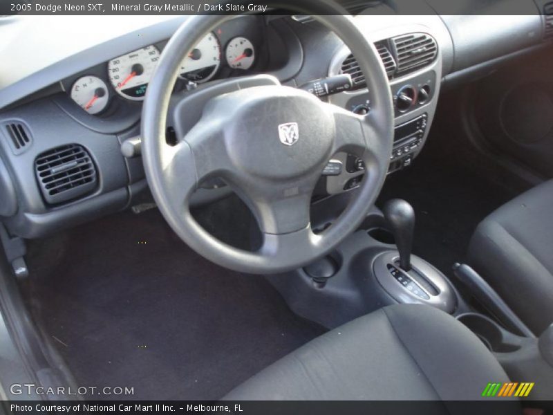 Mineral Gray Metallic / Dark Slate Gray 2005 Dodge Neon SXT