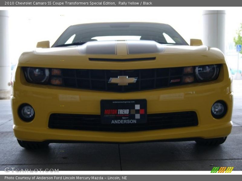 Rally Yellow / Black 2010 Chevrolet Camaro SS Coupe Transformers Special Edition