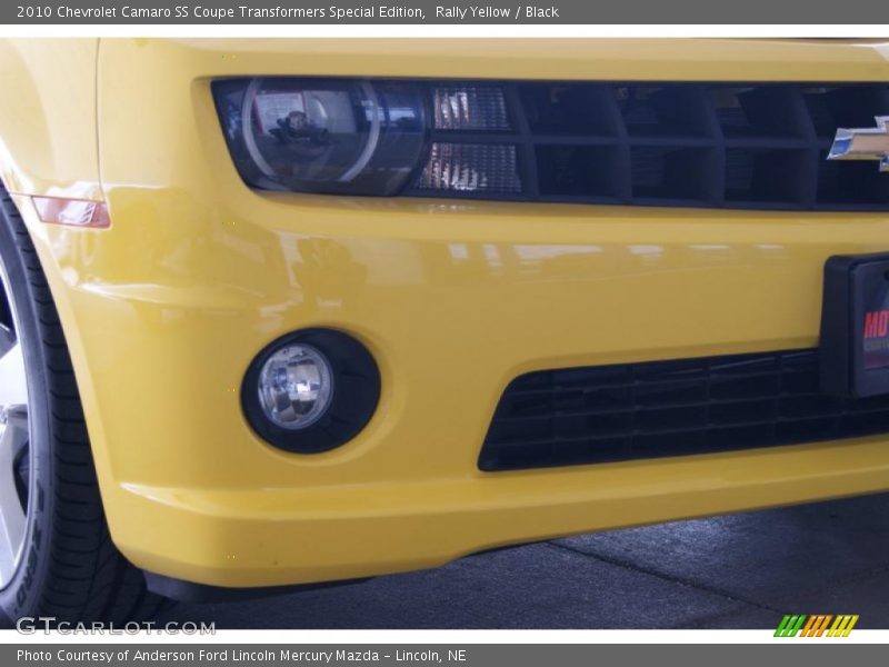 Rally Yellow / Black 2010 Chevrolet Camaro SS Coupe Transformers Special Edition