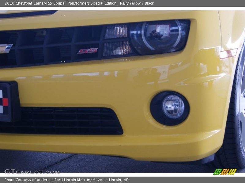 Rally Yellow / Black 2010 Chevrolet Camaro SS Coupe Transformers Special Edition