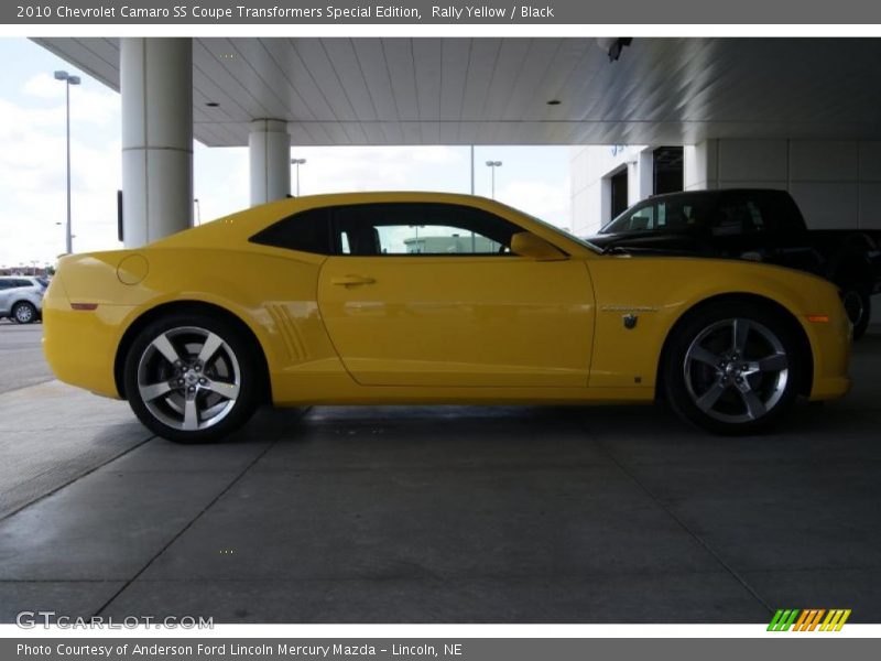 Rally Yellow / Black 2010 Chevrolet Camaro SS Coupe Transformers Special Edition