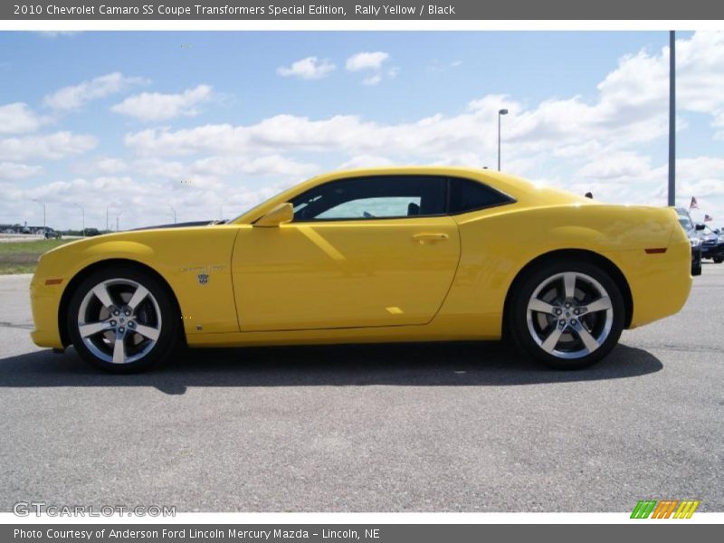 Rally Yellow / Black 2010 Chevrolet Camaro SS Coupe Transformers Special Edition