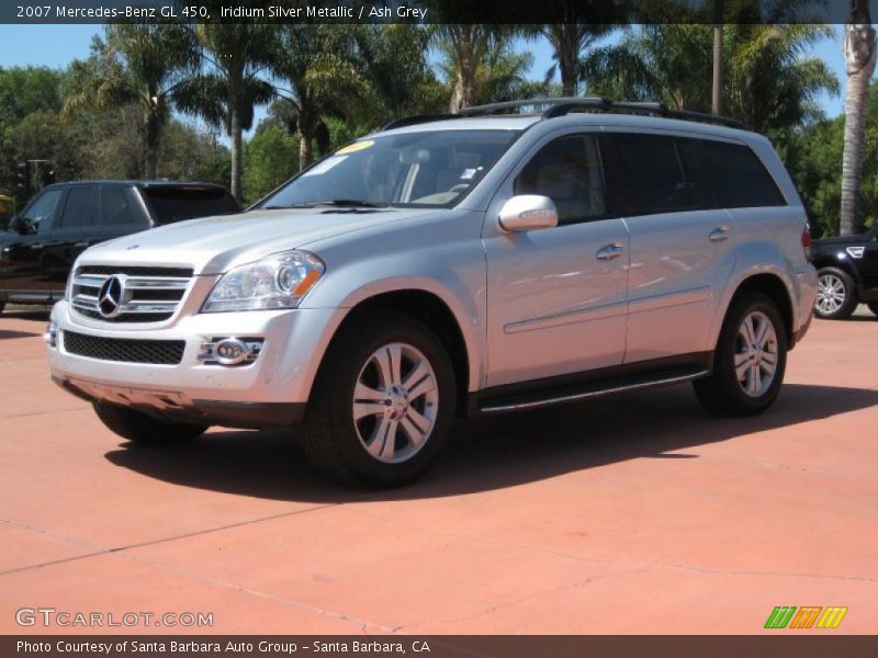 Iridium Silver Metallic / Ash Grey 2007 Mercedes-Benz GL 450
