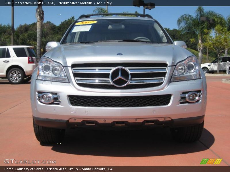 Iridium Silver Metallic / Ash Grey 2007 Mercedes-Benz GL 450