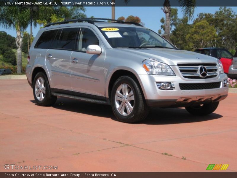 Iridium Silver Metallic / Ash Grey 2007 Mercedes-Benz GL 450