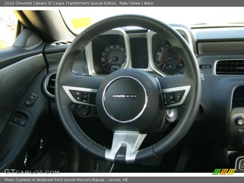 Rally Yellow / Black 2010 Chevrolet Camaro SS Coupe Transformers Special Edition