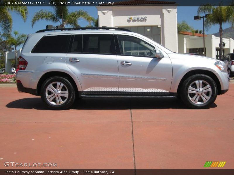 Iridium Silver Metallic / Ash Grey 2007 Mercedes-Benz GL 450