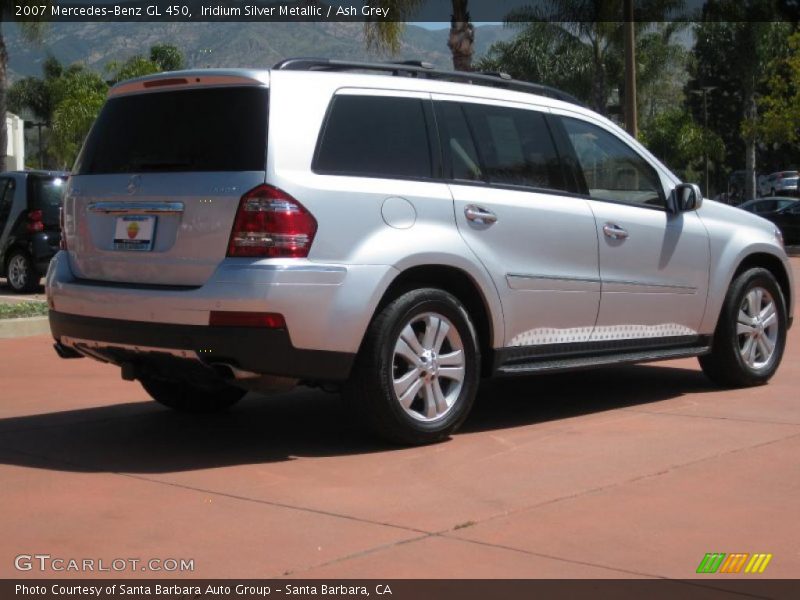 Iridium Silver Metallic / Ash Grey 2007 Mercedes-Benz GL 450