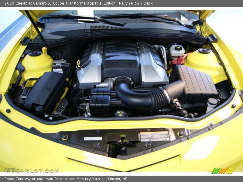 Rally Yellow / Black 2010 Chevrolet Camaro SS Coupe Transformers Special Edition