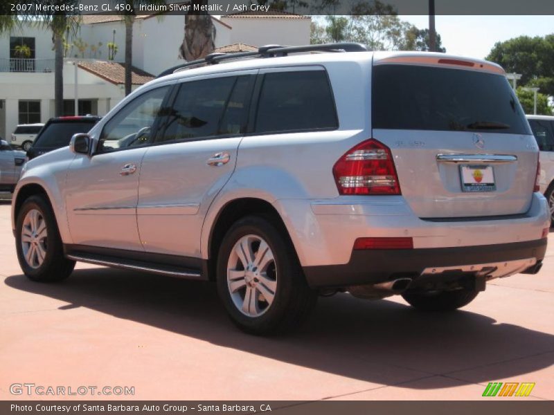 Iridium Silver Metallic / Ash Grey 2007 Mercedes-Benz GL 450