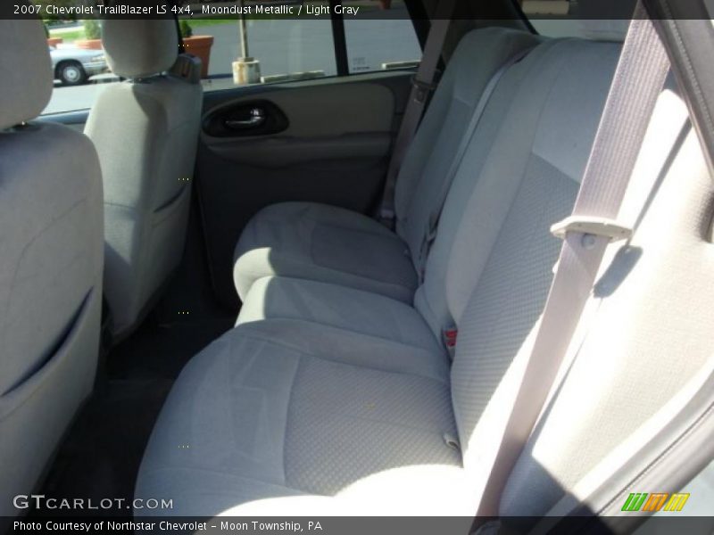 Moondust Metallic / Light Gray 2007 Chevrolet TrailBlazer LS 4x4