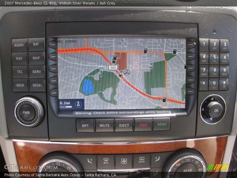 Iridium Silver Metallic / Ash Grey 2007 Mercedes-Benz GL 450