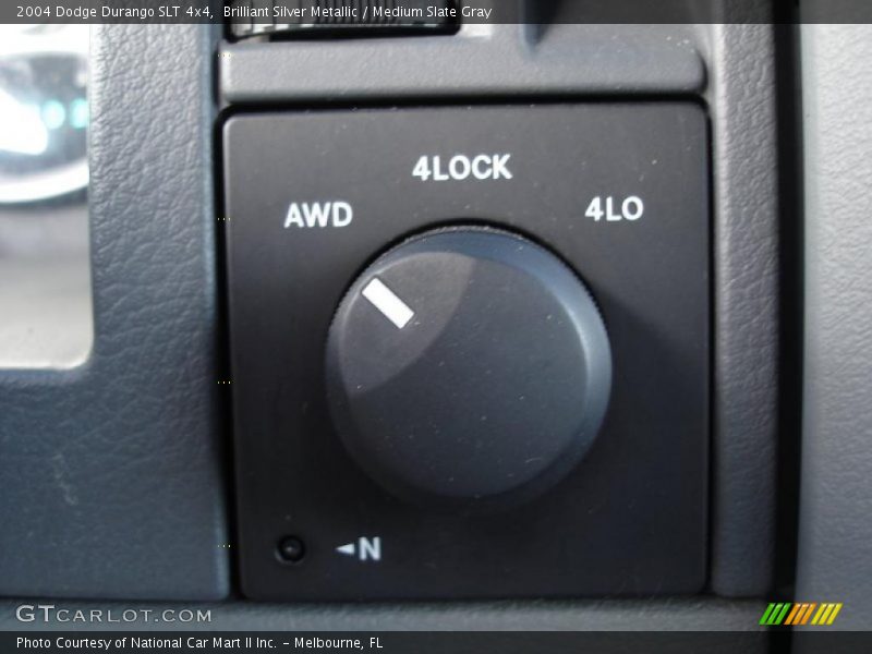 Brilliant Silver Metallic / Medium Slate Gray 2004 Dodge Durango SLT 4x4