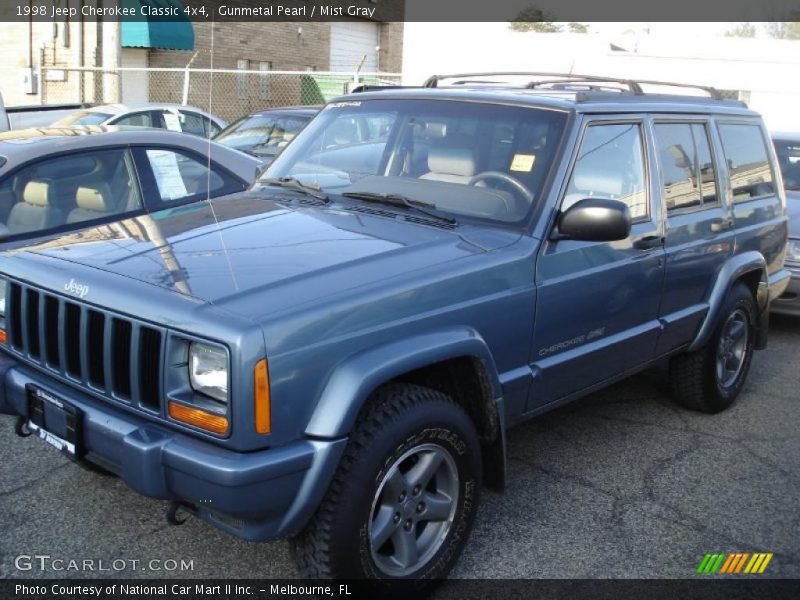 Gunmetal Pearl / Mist Gray 1998 Jeep Cherokee Classic 4x4