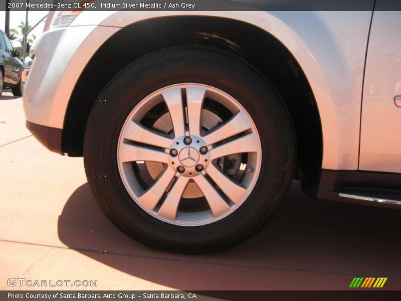 Iridium Silver Metallic / Ash Grey 2007 Mercedes-Benz GL 450