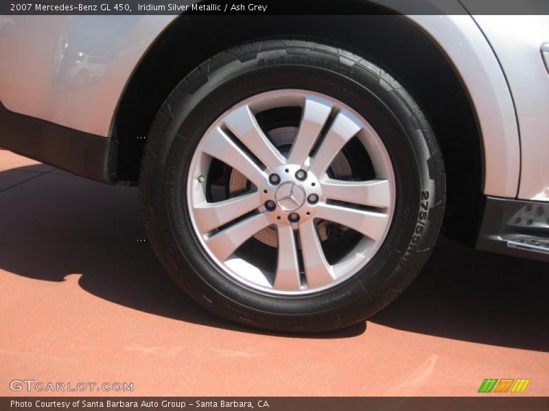 Iridium Silver Metallic / Ash Grey 2007 Mercedes-Benz GL 450