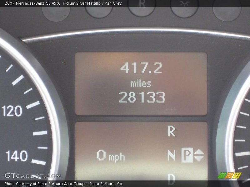 Iridium Silver Metallic / Ash Grey 2007 Mercedes-Benz GL 450