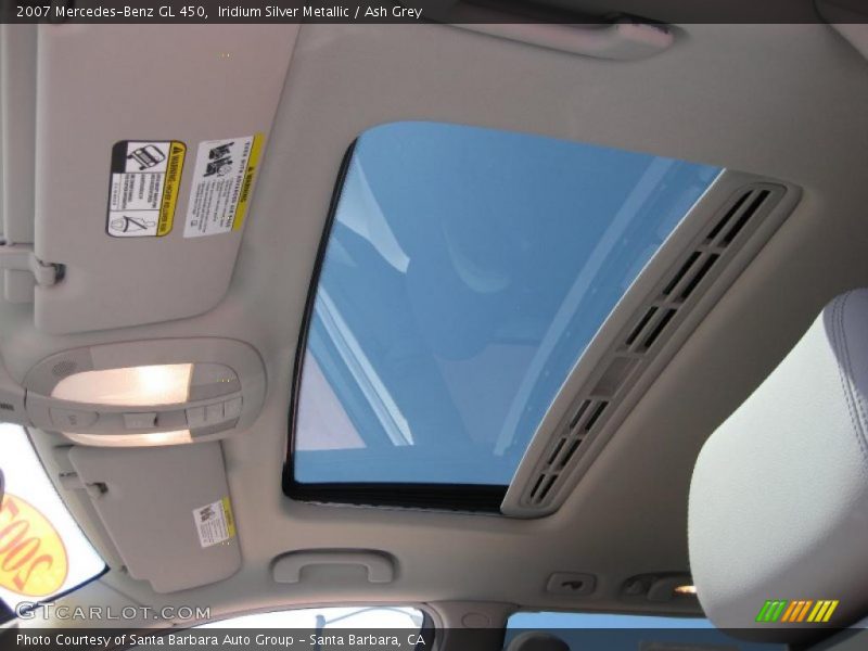 Iridium Silver Metallic / Ash Grey 2007 Mercedes-Benz GL 450