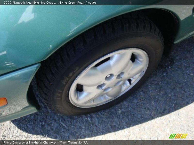 Alpine Green Pearl / Agate 1999 Plymouth Neon Highline Coupe