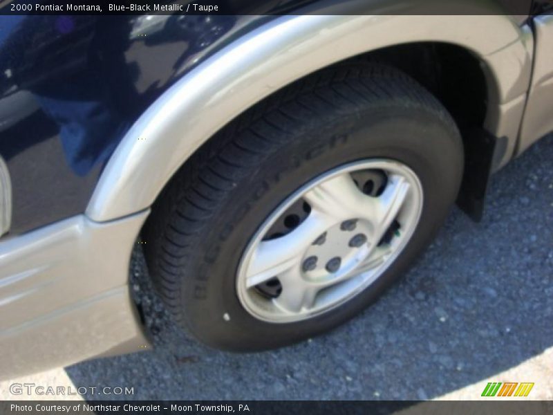 Blue-Black Metallic / Taupe 2000 Pontiac Montana