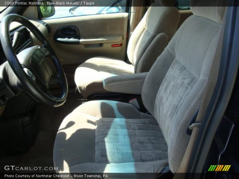 Blue-Black Metallic / Taupe 2000 Pontiac Montana