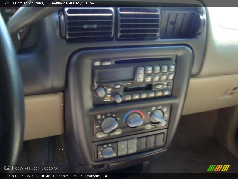 Blue-Black Metallic / Taupe 2000 Pontiac Montana