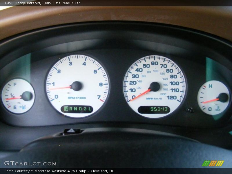 Dark Slate Pearl / Tan 1998 Dodge Intrepid