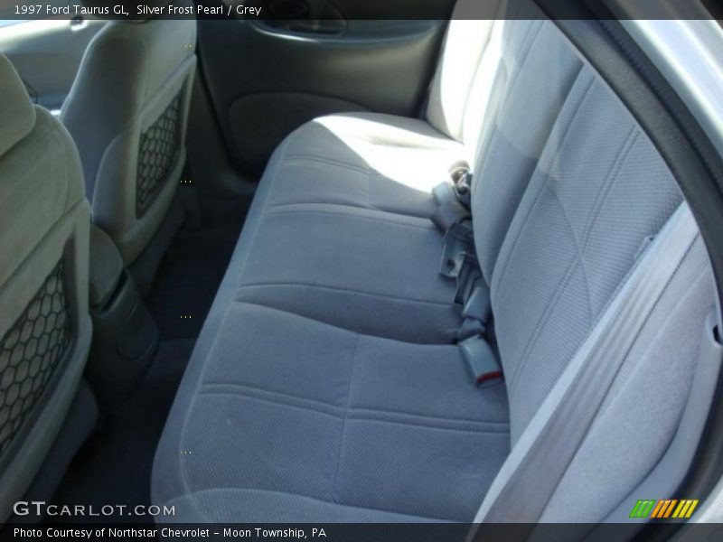 Silver Frost Pearl / Grey 1997 Ford Taurus GL