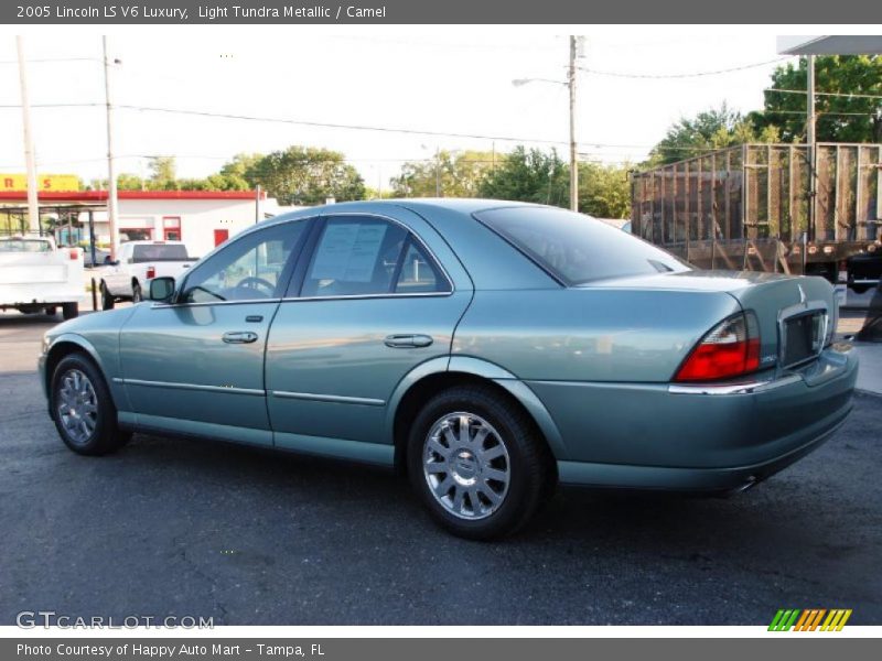 Light Tundra Metallic / Camel 2005 Lincoln LS V6 Luxury