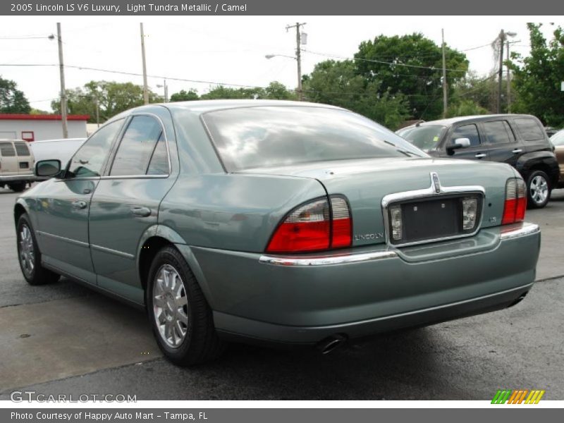 Light Tundra Metallic / Camel 2005 Lincoln LS V6 Luxury