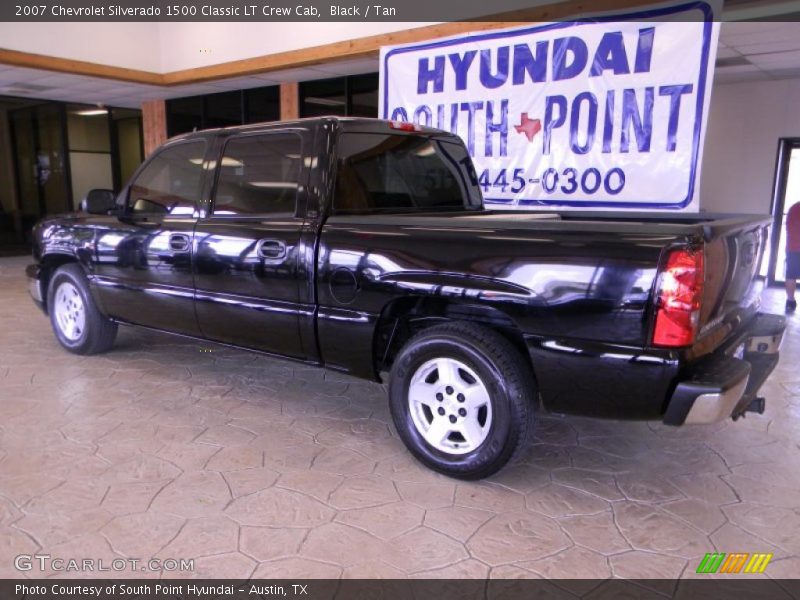 Black / Tan 2007 Chevrolet Silverado 1500 Classic LT Crew Cab