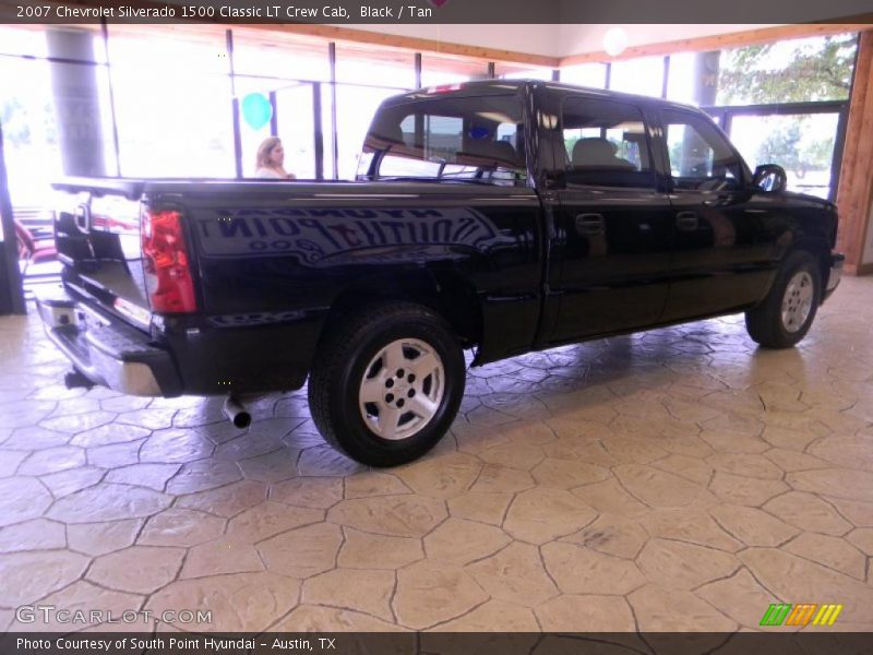 Black / Tan 2007 Chevrolet Silverado 1500 Classic LT Crew Cab