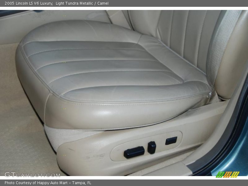 Light Tundra Metallic / Camel 2005 Lincoln LS V6 Luxury
