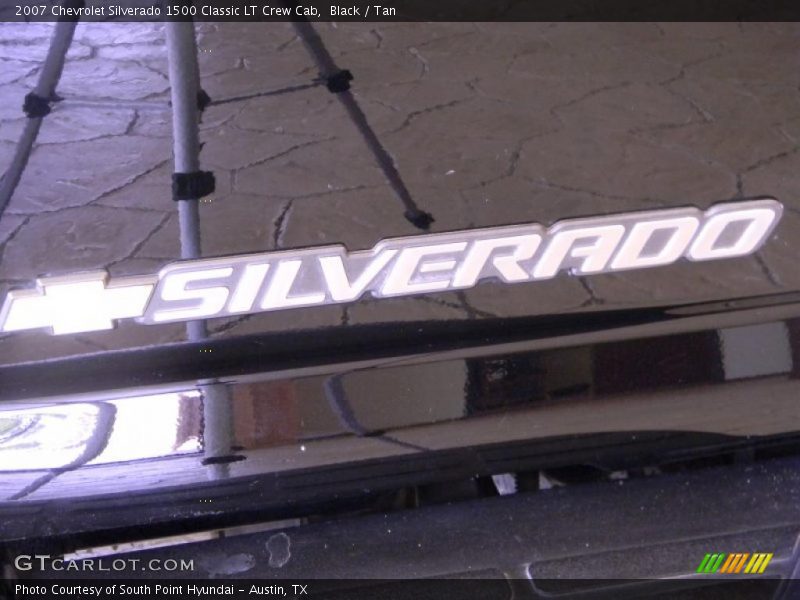 Black / Tan 2007 Chevrolet Silverado 1500 Classic LT Crew Cab
