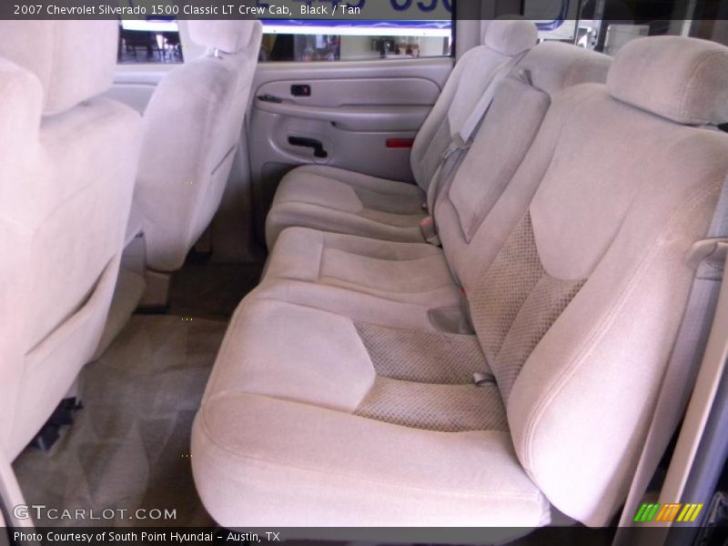 Black / Tan 2007 Chevrolet Silverado 1500 Classic LT Crew Cab