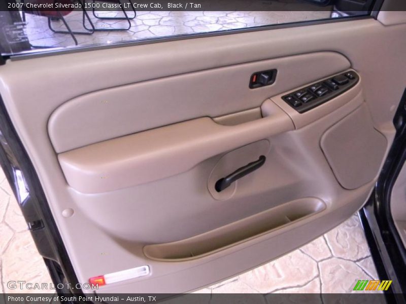 Black / Tan 2007 Chevrolet Silverado 1500 Classic LT Crew Cab