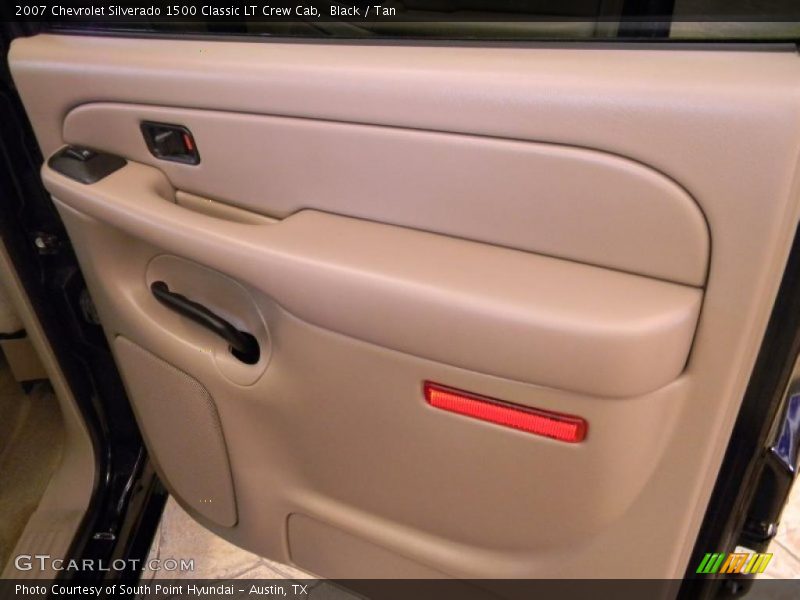 Black / Tan 2007 Chevrolet Silverado 1500 Classic LT Crew Cab