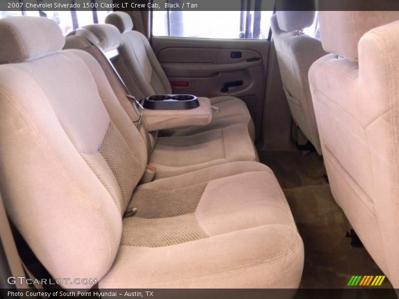 Black / Tan 2007 Chevrolet Silverado 1500 Classic LT Crew Cab