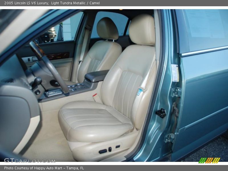 Light Tundra Metallic / Camel 2005 Lincoln LS V6 Luxury