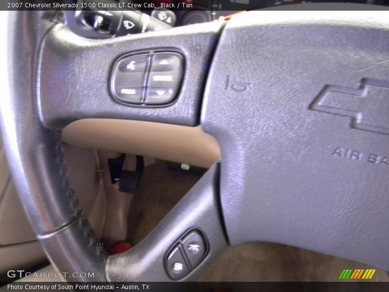 Black / Tan 2007 Chevrolet Silverado 1500 Classic LT Crew Cab