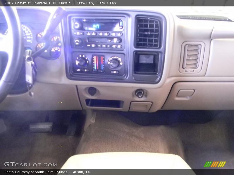 Black / Tan 2007 Chevrolet Silverado 1500 Classic LT Crew Cab