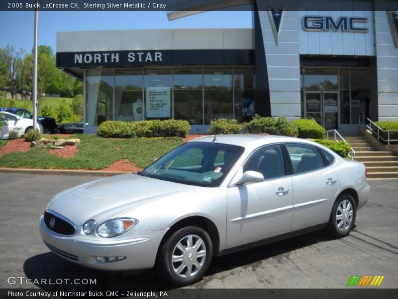 Sterling Silver Metallic / Gray 2005 Buick LaCrosse CX