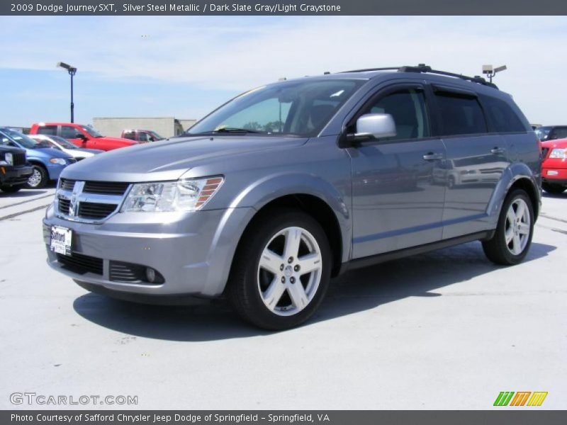 Silver Steel Metallic / Dark Slate Gray/Light Graystone 2009 Dodge Journey SXT