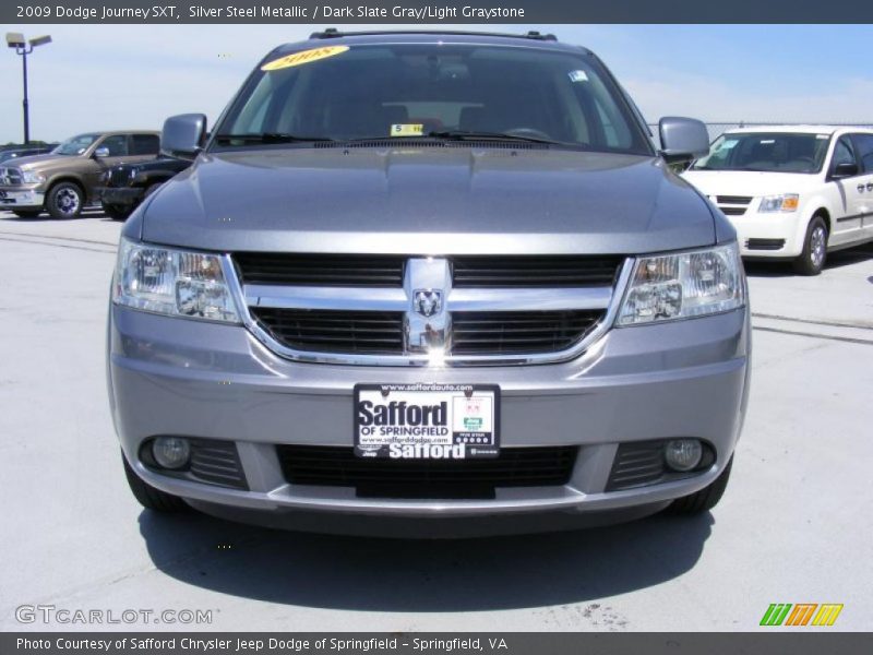 Silver Steel Metallic / Dark Slate Gray/Light Graystone 2009 Dodge Journey SXT