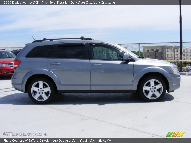 Silver Steel Metallic / Dark Slate Gray/Light Graystone 2009 Dodge Journey SXT